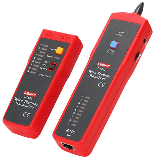 Rastreador de cables de red RJ11 - RJ45 UT682