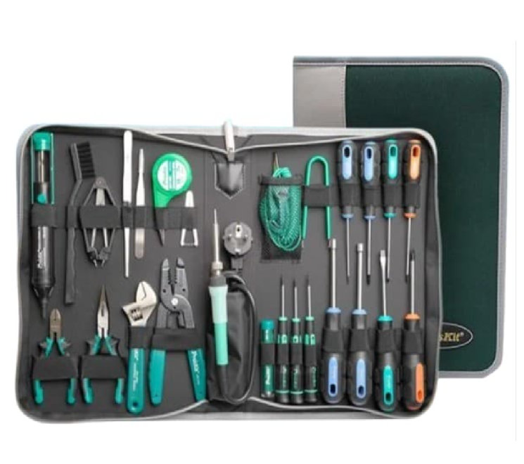 PK2088A KIT DE HERRAMIENTA DE COMPUTADORES 27 PIEZAS PROSKIT